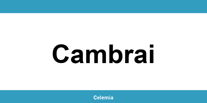 Contacter un centre CMP à Cambrai